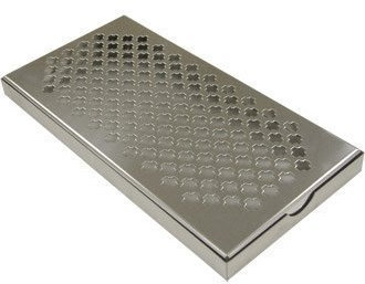 Winware Back Bar Drip Tray (Stainless steel back bar drip tray ideal for thimble measures)