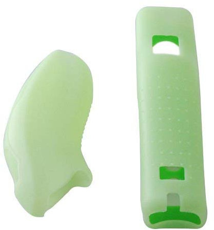 OSTENT Estuche Protector de Silicona Suave Estuche Protector para Nintendo Wii Control Remoto Nunchuk Color Verde