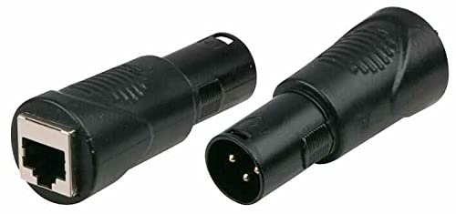 DAP Audio DMX Adapter XLR Male 3-pol auf RJ45 Female