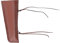 PURE GEWA PS408011 Bassbogenhalter, braun