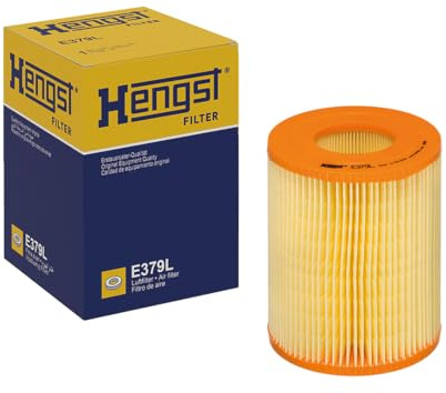 HENGST - Luftfilter E379L - Luft-Filtereinsatz für KFZ | Hochwertiger Motorluftfilter für Otto- oder Dieselmotor - Schutz für Motoren - Wasserbeständig