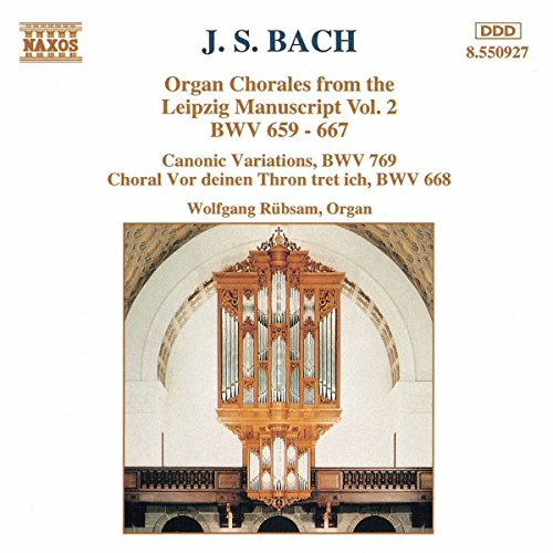 J.S. Bach: Orgelchoräle BWV 659-668, 769