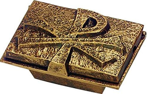 Weihwasserbecken Olching Bronze pat., Höhe 4,0 cm