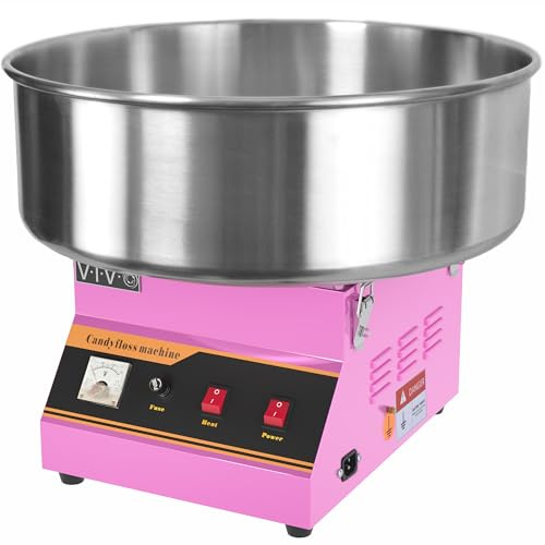 VIVO Pink 1030W Electric Cotton Candy Machine, CANDY-V001