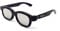 Ultra 5 Black Childrens Passive 3D Glasses Kids for Use with all Passive TVs Cinema Projectors and RealD Films Movies Circular Polarised 3D Glasses Passive Kids Movies Cinema 3D Glasses