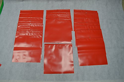 50 X Endfahne Schlussfahne Rot 30 x 30 cm Warnflagge überstehende Ladung Finne
