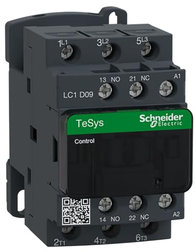 Schneider Electric TeSys D LC1D Leistungsschütz / 240 V ac Spule, 3 -polig 3 Schließer, 690 V ac / 9 A, Motorsteuerung