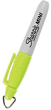 Mini emerald green sharpie