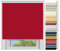 EFIXS Thermorollo Medium - 25 mm Welle - Breiten: 60-240 cm - Höhen bis 240 cm - Hier: 160 cm x 190 cm (Stoffbreite x Höhe) - rot (068) - Hitzeschutzrollo - Verdunklungsrollo