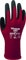 Wondergrip - Neo - WG-1857W Safety Gloves - Single Nitrile Coating - Thin and Light Liner - High Grip & Ergonomic Fit - For Dry-to-Oily Conditions - Red - Medium