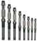 OMEX Lot de 8 alésoirs à main extensibles réglables 38,1 cm - 3,8 cm - 1,1/16 cm - Emballé dans une boîte