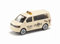 siku 1360, Großraumtaxi, Metall/Kunststoff, Cremefarben, Öffenbare Heckklappe, Weiß, Schwarz