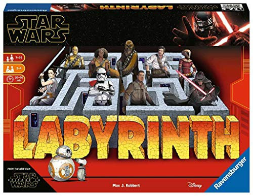 Ravensburger Spiele 26137 - Das verrückte Labyrinth mit den Figuren aus Star Wars IX - EIN Spieleklassiker für die ganze Familie!