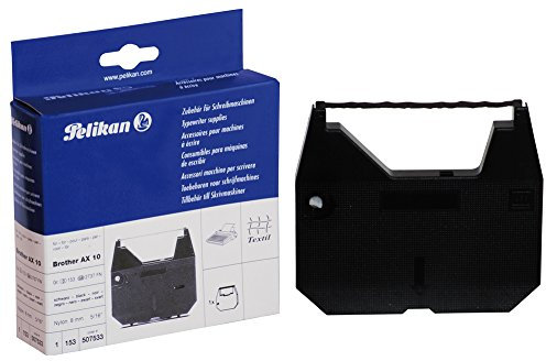 Pelikan Farbband Gruppe 153 Nylon für Brother AX 10, 8 mm x 15 m, schwarz