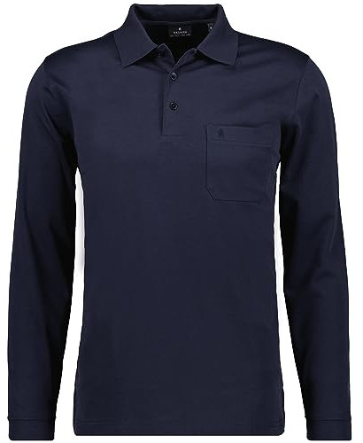 Ragman Herren-Poloshirt, Marine, 3XL