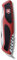 Victorinox Schweizer Taschenmesser Gross, Ranger 68 Grip, Swiss Army Knife, 11 Funktionen, Feststellklinge, Dosenöffner, Korkenzieher, rot/schwarz