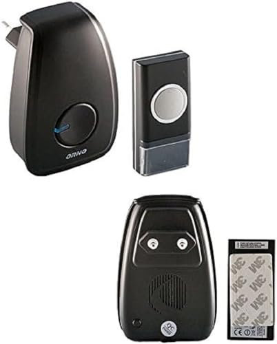 Wireless Doorbell Pager/Transmitter 48 Ringtones 100 m 230 V AC