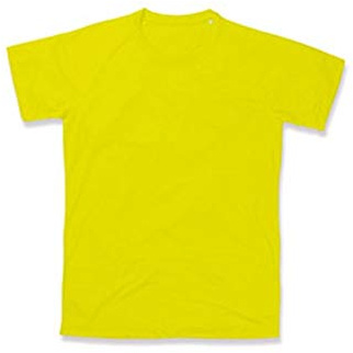 Stedman Apparel Men's Active 140 Raglan/ST8410 Regular Fit Classic Short Sleeve T-Shirt