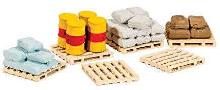 Ratio Pallets, Sacks, Barrels