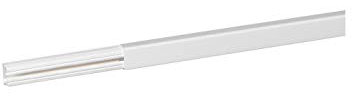 Legrand 030008 DLPlus Moulure 1 Compartiments, 20mmx12.5mm, 2.1m Longueur, Blanc