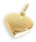 Charms Anhänger Herz 10mm echt 14 Karat Gold 585 (Art.202010)