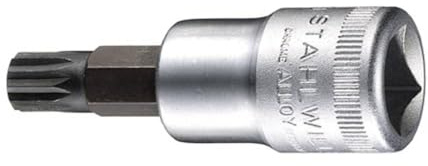 STAHLWILLE Nr. 54X Schraubendrehereinsatz 1/2 (12,5 mm) Gr.M8 L.60 mm
