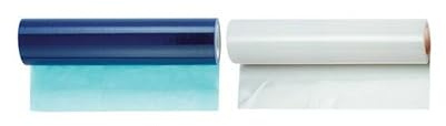 Glasschutzfolie selbstklebend 1000mm x 100m blau