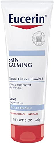 Eucerin Skin Calming, Fragrance Free Creme 8 OZ