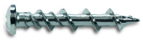 Powers Fastening Innovations 02316 Wall-Dog - 1/4-Inch by 1-1/4-Inch Zinc Pan Head Light Duty Anchor, 100 Per Box