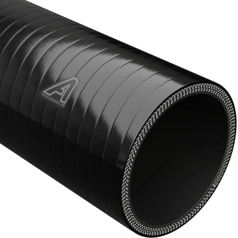 16mm (5/8) Internal Diameter Black Silicone Radiator Straight Hose 1 Metre Length Universal Tube