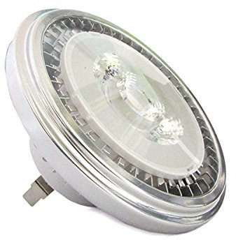 Lampada Faretto Led AR111 12V 24V 15W DC 10-30V Bianco Neutro Spot 45 Gradi Per Luci Nautica Barca Camper