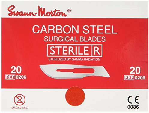 Swann-Morton ST20 Boîte de 100 Lames Stériles n°20