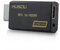 Musou Adaptateur Wii HDMI Wii2HDMI Signal Vidéo Convertisseur Full HD 1080p avec Audio Sortie Jack 3,5 mm pour Nintendo Wii TV Monitor Beamer, Noir