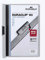 Durable 2209-10 Klemm-Mappe grau DIN-A4 für 60 Blatt