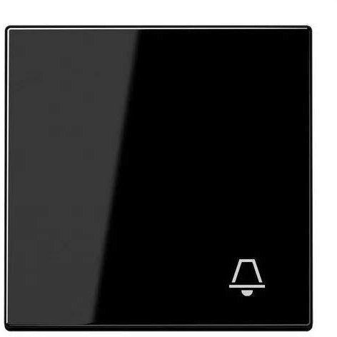 Bouton poussoir avec symbole lumineux NOIR JUNG LS 990 K SW