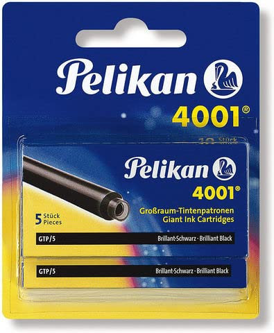 Pelikan Tintenpatrone 4001 GTP/5-2B bril-schwarz GroÃŸraum