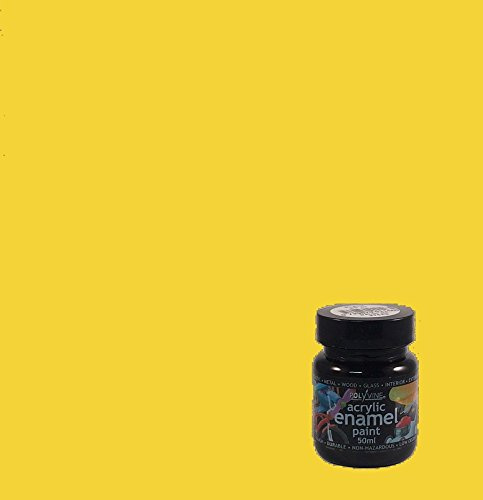 Polyvine - Acrylic Enamel Paint - 50ml - Lemon