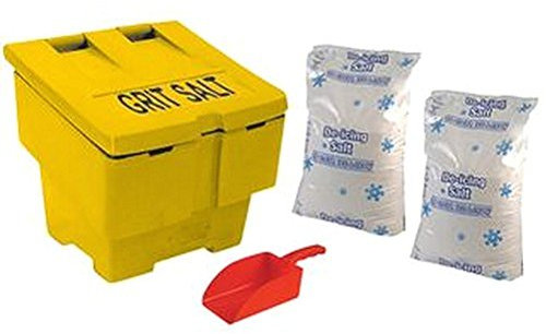 GRIT BIN PACK 50KG 2XSALT & SCOOP Storage Boxes