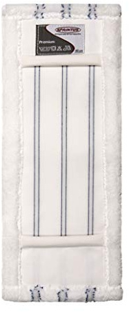 Sprintus Mikrofasermopp Premium 40 cm weiß/blau, 75 Stück