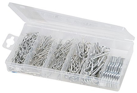 Fixman 771619 Federsplinte-Sortiment 150-tlg, Grey