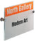 Durable 482519 Identificador para puertas CRYSTAL SIGN A4 vertical, 210 x 297 mm (A4), con inserto de lámina imprimible, transparente
