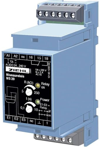 Ziehl NS 20 Steuerrelais Anzahl Relais-Ausgänge: 1