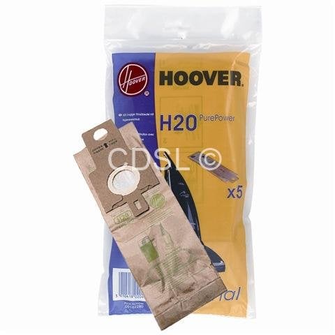Hoover H20 Dust Bag (Pack of 5) Plus Motor Filter