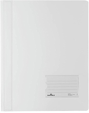 DURABLE Schnellhefter DURALUX / weiß / 10 Stück