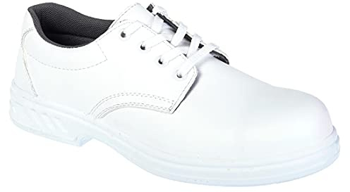Portwest FW80 Steel Microfibre Low Shoe Water Resistant Upper Padded Collar