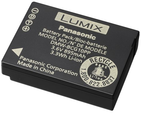 Panasonic Dmw-Bcg10 Battery For Tz6/Tz7/Tz8/Tz10 Cameras