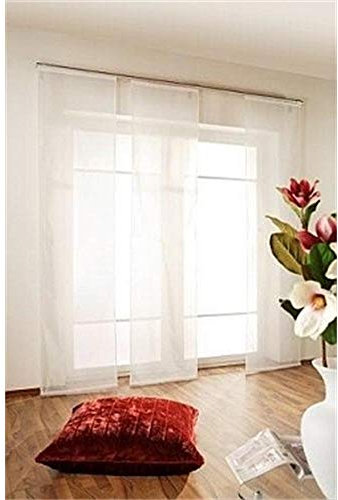 Panneau japonais en voile blanc 300 cm
