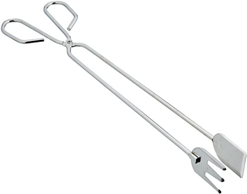 3 Claveles TENACILLA Pescado INOX 18/8 35 cm. C 3C, Acero Inoxidable, Plata