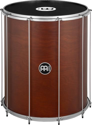 Meinl Percussion Traditional Wood Surdo - Große Samba Trommel - 20 Zoll Durchmesser - 24 Zoll Höhe - Hartholz, Braun (SU20AB-M)