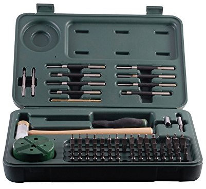 WEAVER Deluxe Gunsmith Tool Kit, 88-Piece Professional Grade Gunsmithing Kit,Black